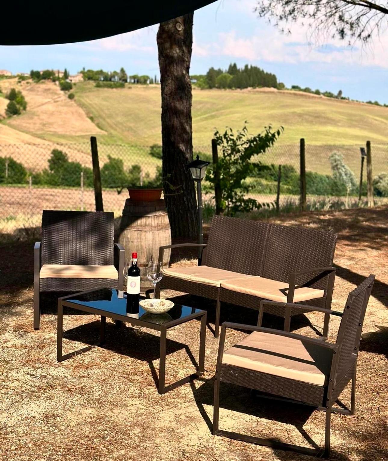 Agriturismo La Terrazza Sul Mangia Siena Exterior photo